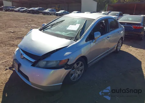 2008 Honda Civic Lx из США, поврежденный, VIN 1HGFA16598L065215